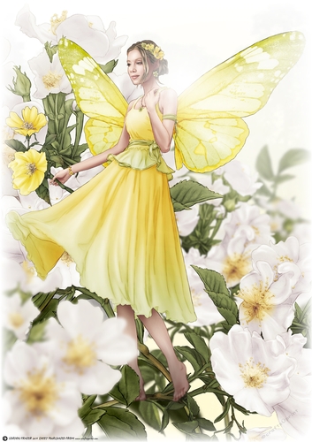 Ophelia Yellow A4