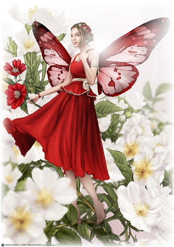 Ophelia Red A4