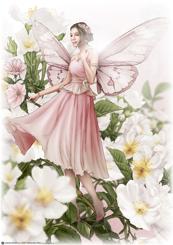 Ophelia Light Pink A4