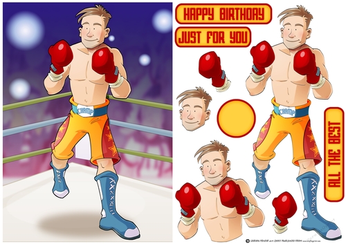 Boxer Dude Yellow