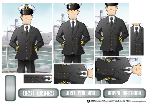 Navy Sailor Officer Dude Pyramid