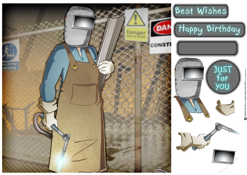 Welder Dude 8x8