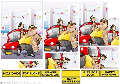 Car Dealer Dude Pyramid.