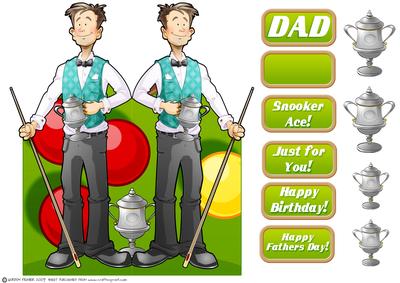 Snooker Dude Shaped.