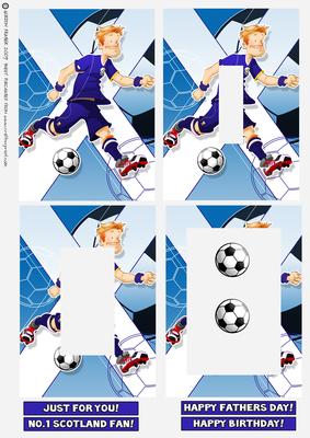 Football Dude Scotland Inverted Pyramid.