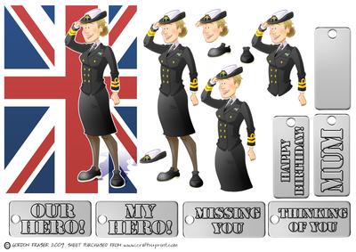 Wren Lady. (female Military)