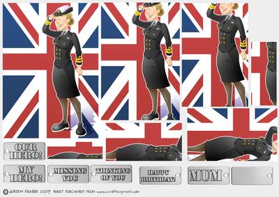 Wren Lady. (female Military) Pyramid.