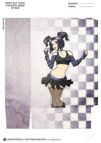 Goth Dudess Mini Gift Bag