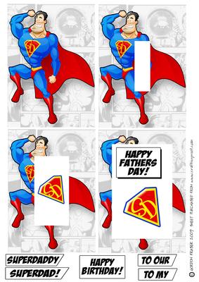 Superdad! Inverted Pyramid.