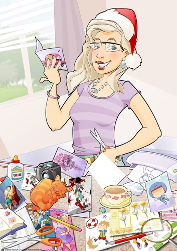 Christmas Crafter Queen A4
