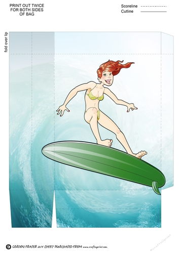 Surf Dudess Mini Gift Bag