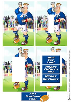 Rugby Dude Inverted Pyramid Scotland.