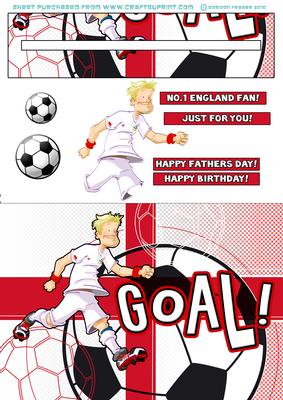 England Football Dude Slider.