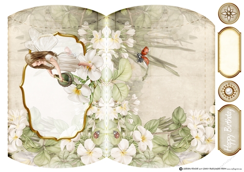 Forest Fairy Evie Mini Pillow Box Cream