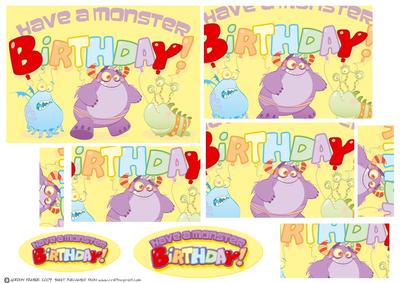 Monster Birthday!