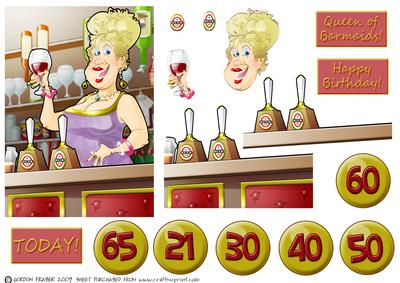 Barmaid of the Year! Age.