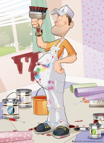 Painter and Decorator Dude A4