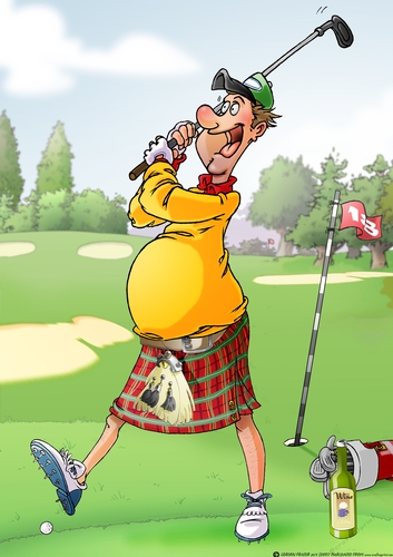 Golf Dude Kilt A4
