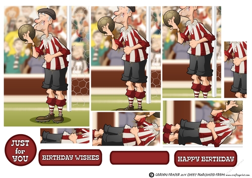 Red and White Stripe Old Footballer Pyramid