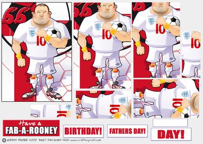 England Footballer Dude Pyramid.
