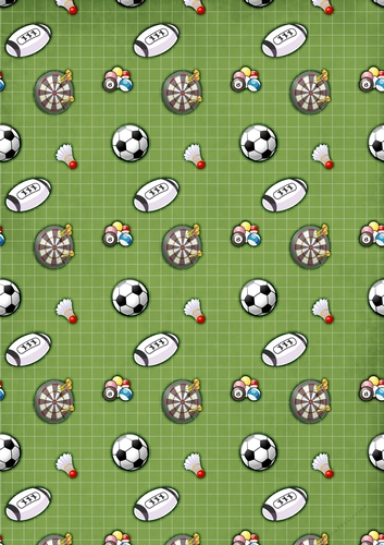 Sports Paper Green
