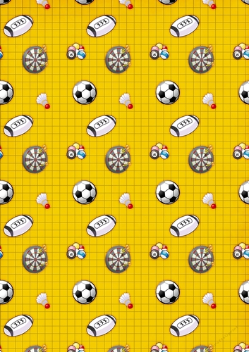 Sports Paper Yellow
