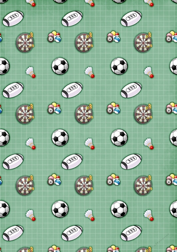 Sports Paper Aqua
