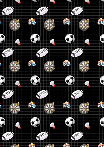 Sports Paper Black