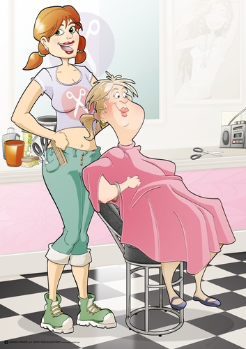 Hairdresser Dudess A4