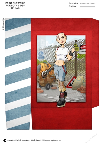 Skinhead Dudess Mini Gift Bag
