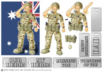Australian Army Dude.