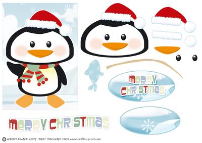 Christmas Penguin Ted.