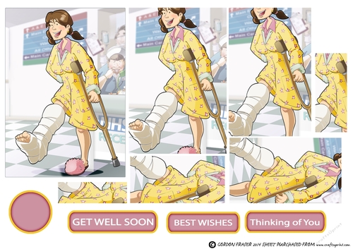 Get Well Soon Dudess 3 Pyramid