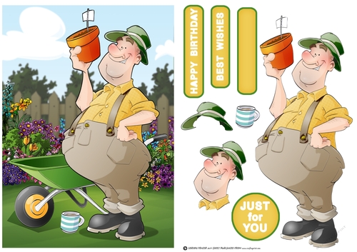 Gardener Dude Yellow