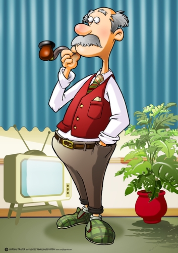Grandad Dude A4