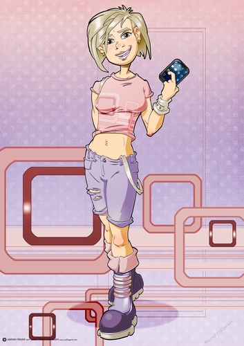 Teen Text Dudess Pink A4