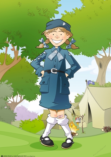 Girl Guides Dudess A4