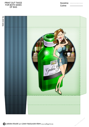 Gin Dudess Mini Gift Bag