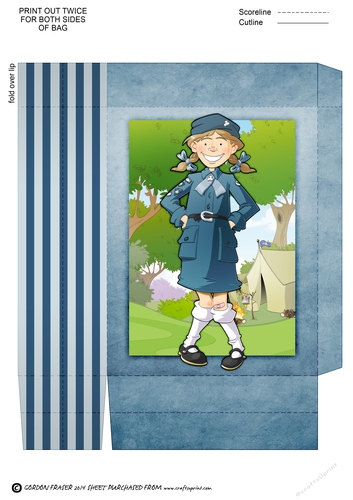 Girl Guides Dudess Mini Gift Bag