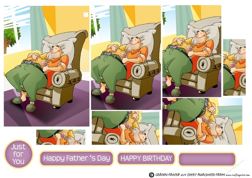 Lazy Dad Orange Pyramid