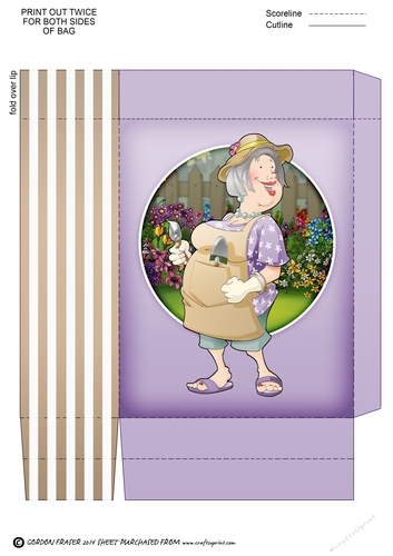 Gardening Dudess 2 Mini Gift Bag