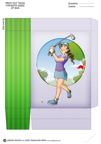 Golf Dudess Mini Gift Bag