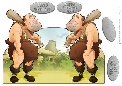 Caveman Dude Shaped.