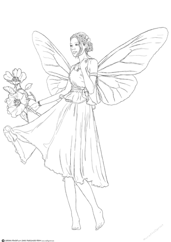 Ophelia Digital Stamp