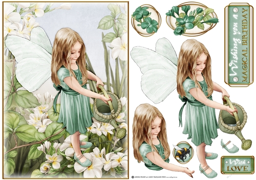 Forest Fairy Evie Aqua