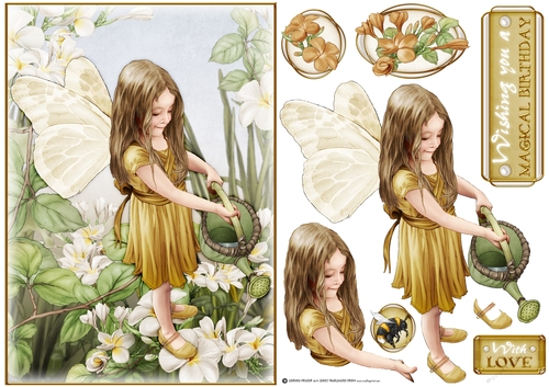 Forest Fairy Evie Gold