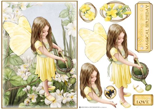 Forest Fairy Evie Yellow