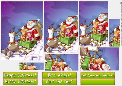 Santas Little Helpers Pyramid.