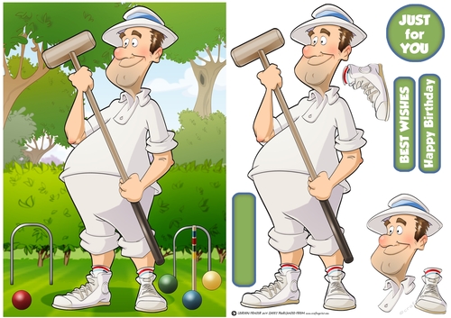 Croquet Dude