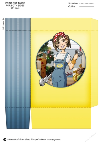Mechanic Dudess Mini Gift Bag